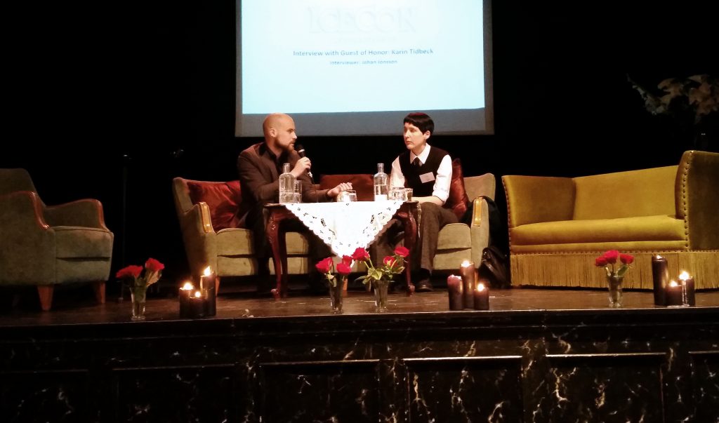 Karin Tidbeck intervjuas