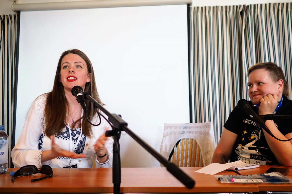 hedersgästintervju Emma Newman och Sari Polvinen